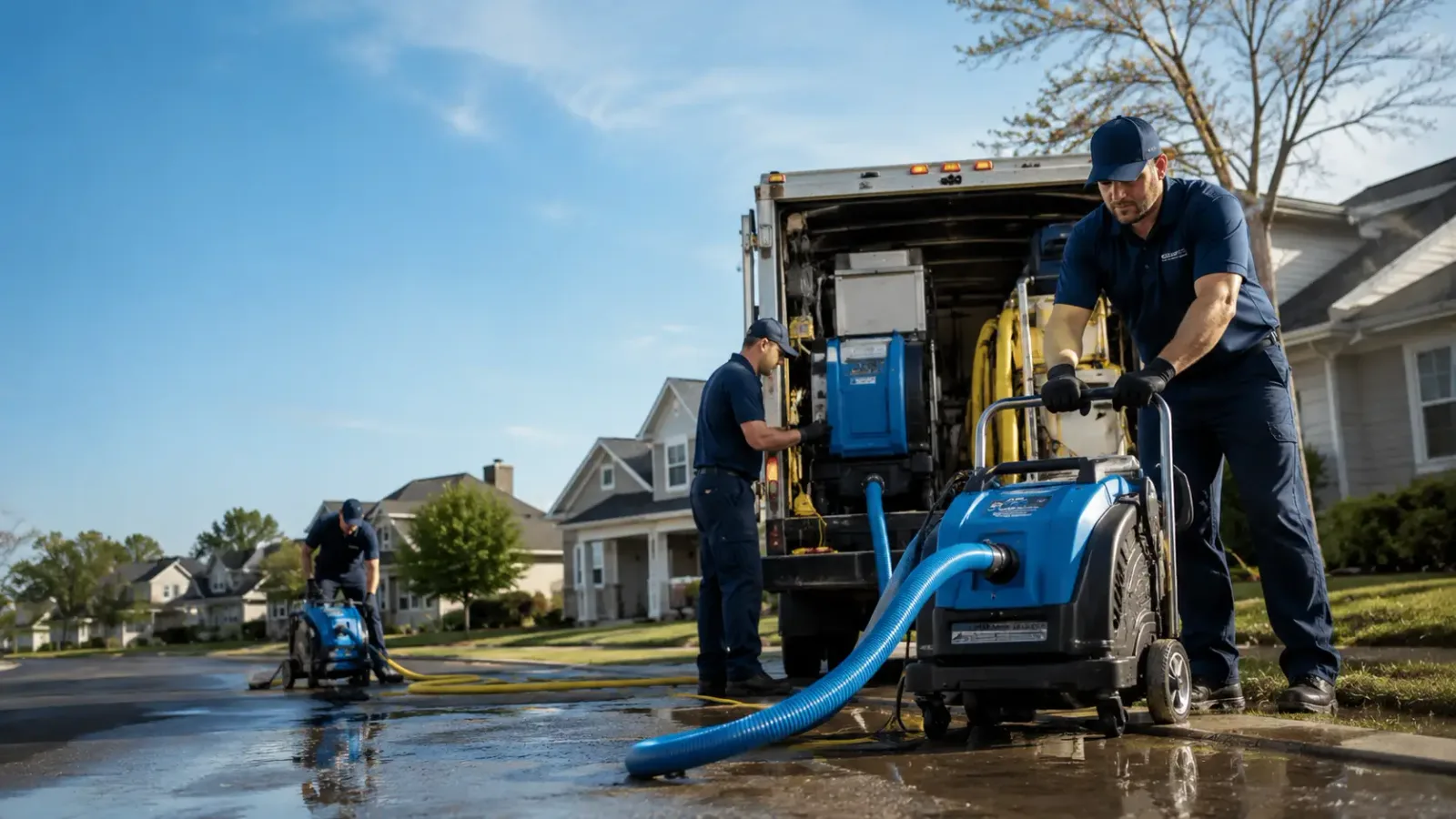 Flood Damage Cleanup in Lennon, MI